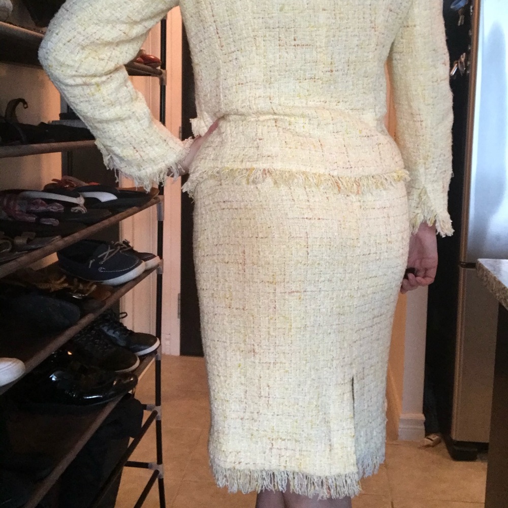 🌸 Chanel Style Skirt Suit & Blazer 10/10 🌸 - Picture 2 of 13